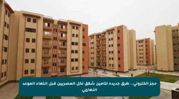 حجز إلكتروني.. طرق جديدة لتأمين شقق لكل المصريين قبل انتهاء الموعد النهائي